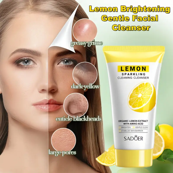 Lemon Brightening Gentle Facial Cleanser