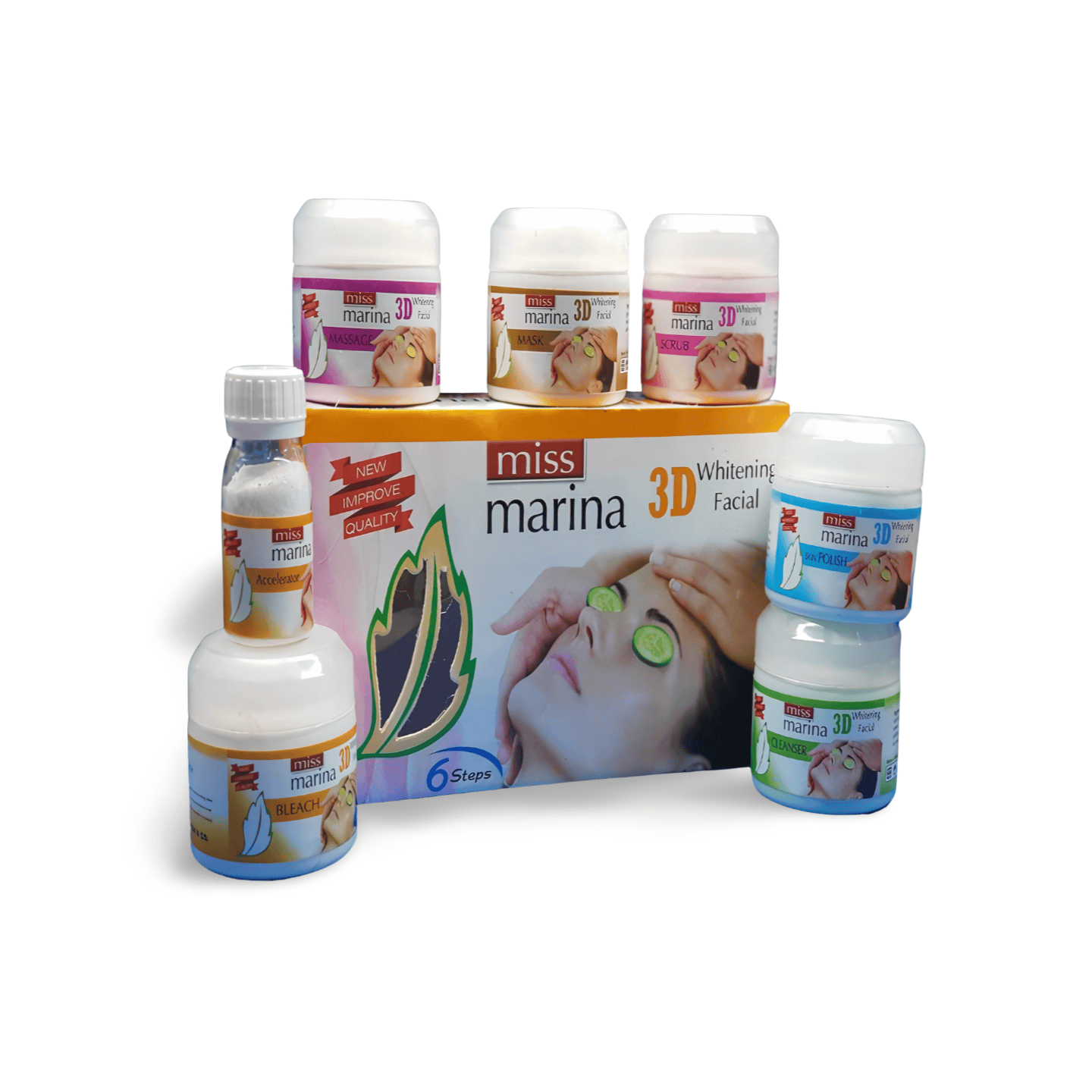 Miss Marina 3D Whitening Facial Kit