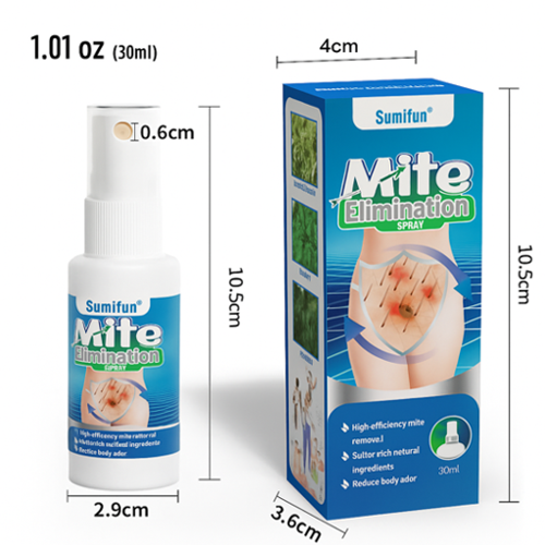 Mite Removal Relief Pubic Mites Spray