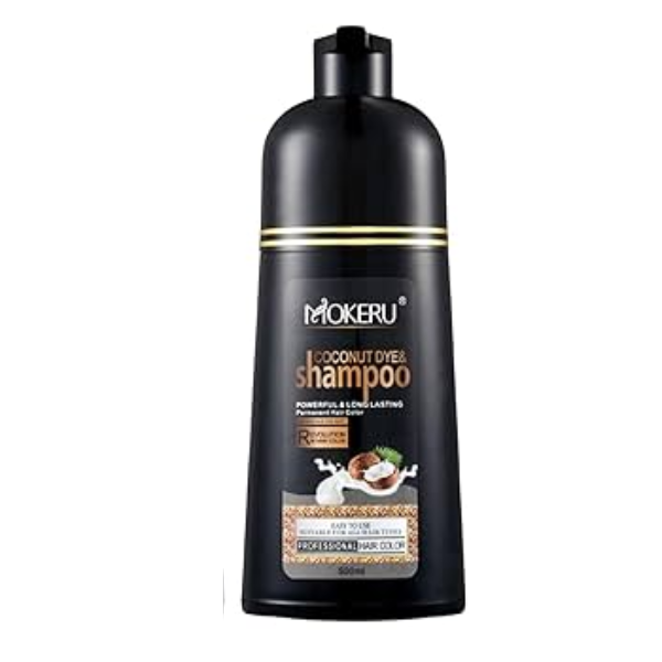 Mokeru Instant Coconut Hair Color Shampoo