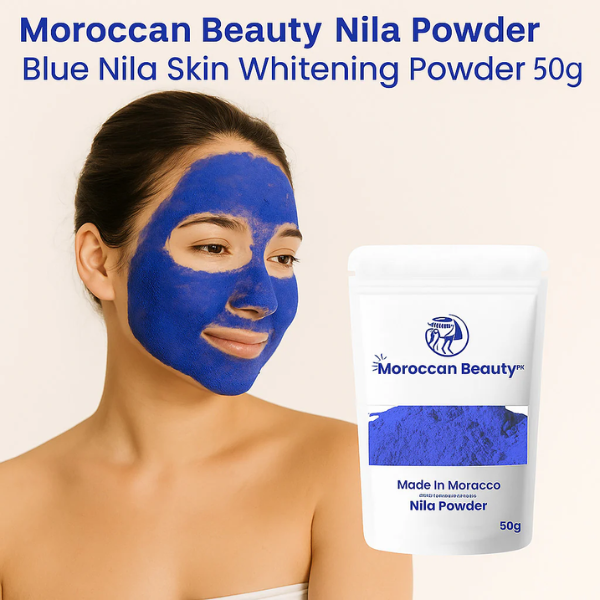 Moroccan Blue Nila Skin Whitening Powder