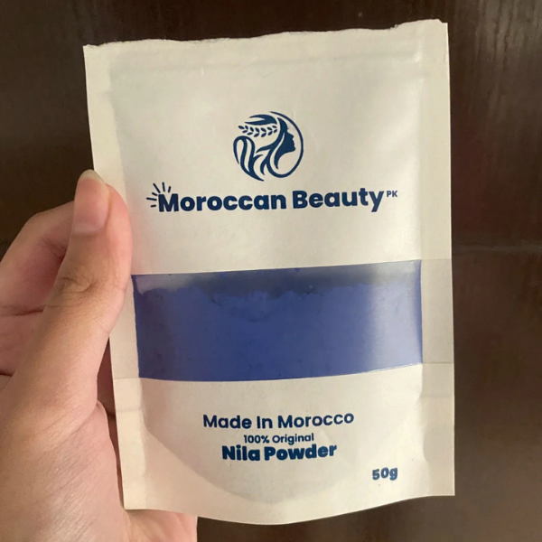 Moroccan Blue Nila Skin Whitening Powder