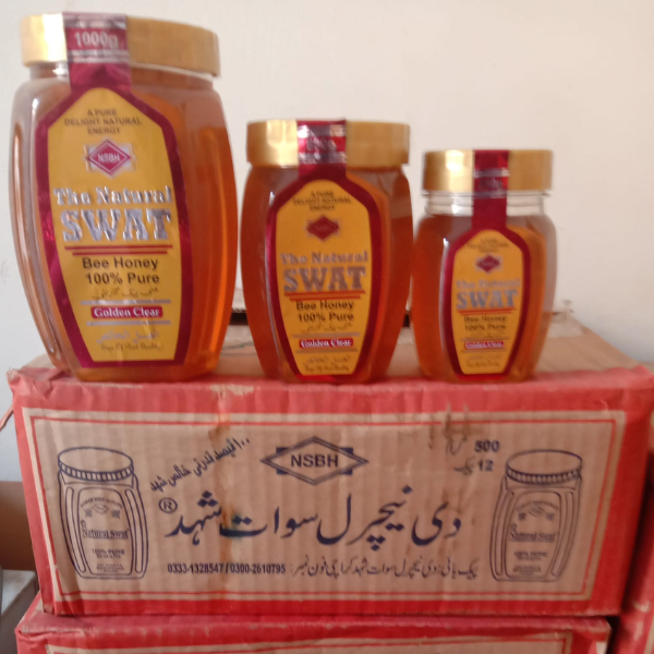 Natural Swat Pure Bee Honey