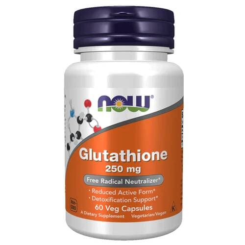 Now Glutathione 250Mg, 60 Ct