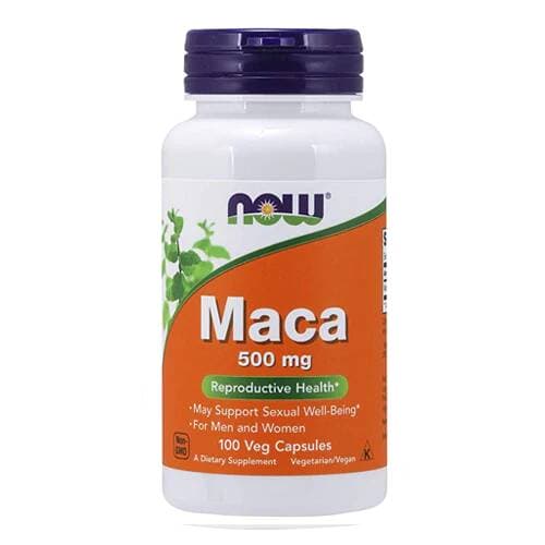Now Maca 500 Mg, 100 Ct