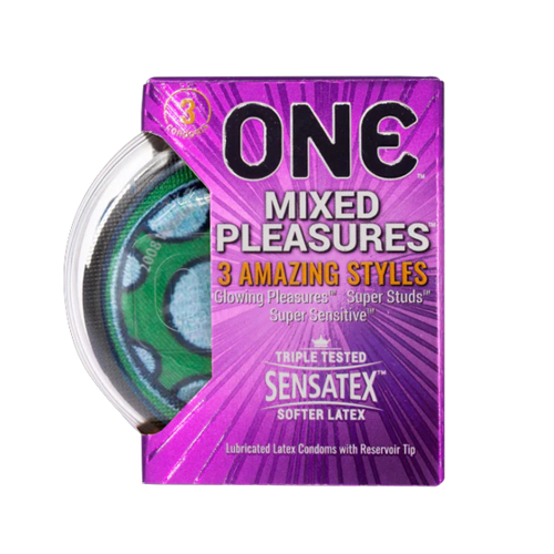 One Mixed Pleasure Condom
