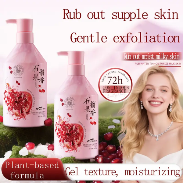Pomegranate Niacinamide Sea Salt Scrub Pomegranate Niacinamide Sea Salt Scrub