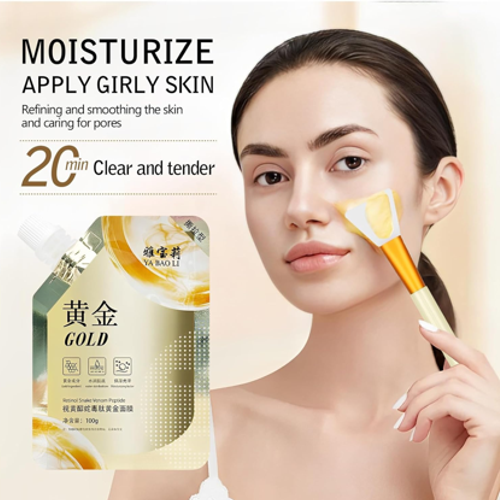Retinol Gold Mask + 1pc Mask Brush