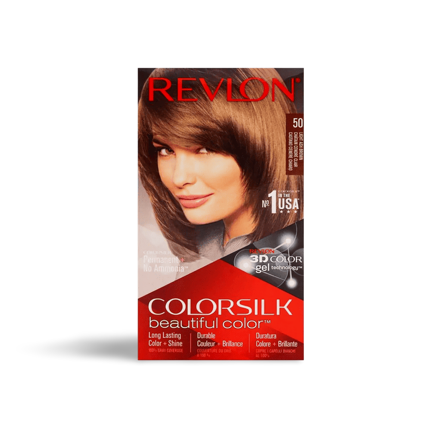 Revlon Hair Color Light Ash Brown Hair Color 50