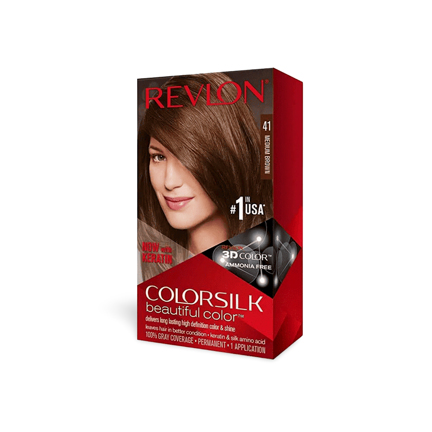 Revlon Hair Color Medium Brown 41