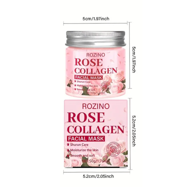 Rose Collagen Facial Mask