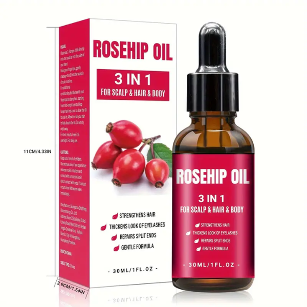Rosehip Oil 3In 1 For Hair