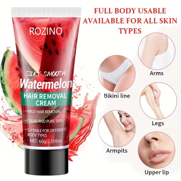 Rozino Watermelon Hair Removal Cream