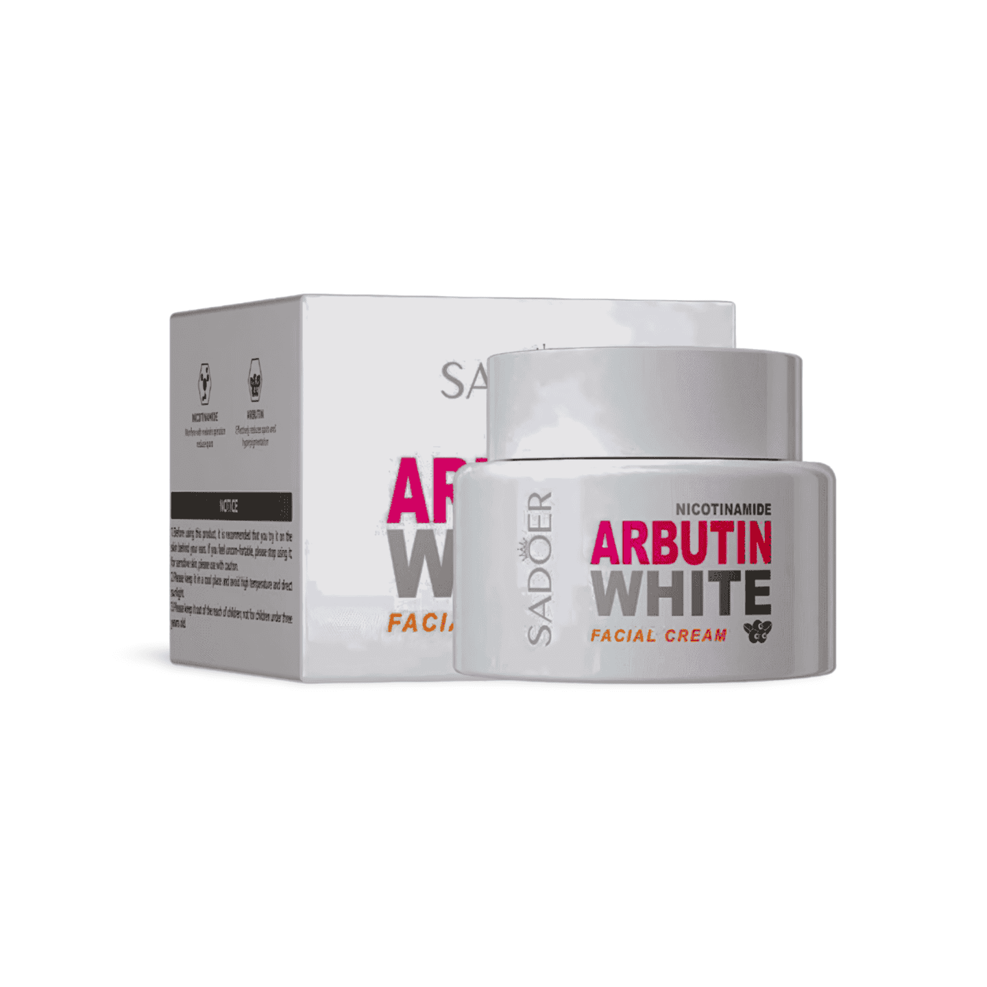 Sadoer Nicotinamide Arbutin White Facial Cream