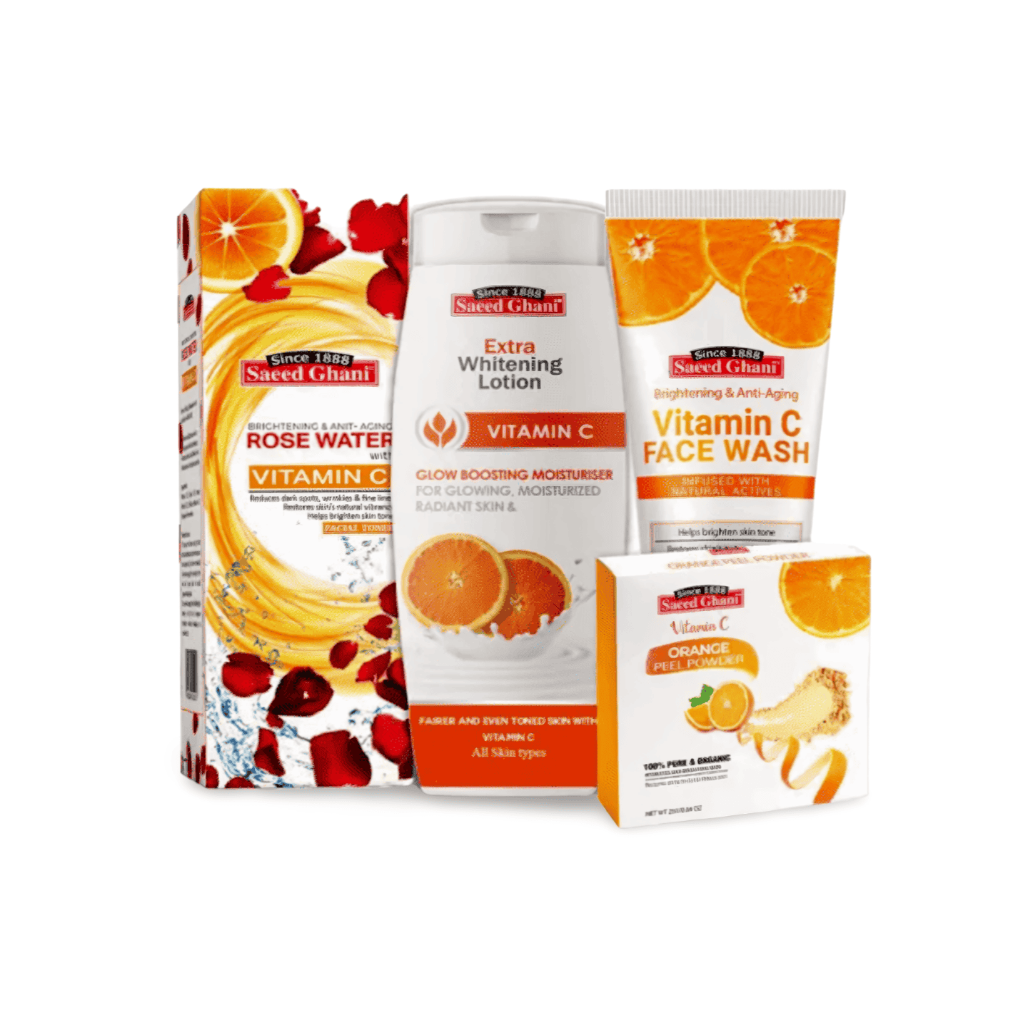 Saeed Ghani Anti Aging Vitamin C Glow Boosting Kit
