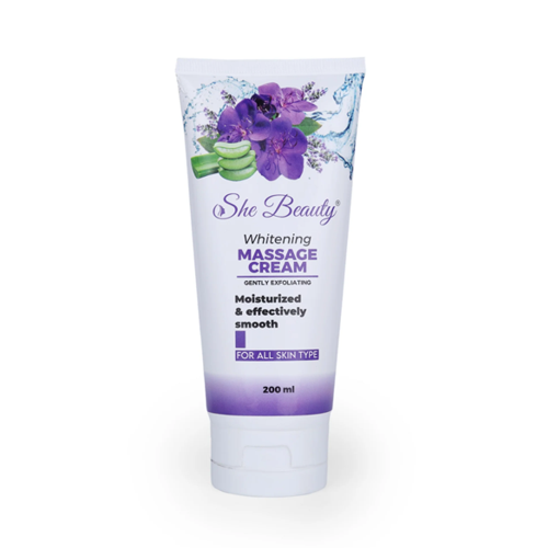 She Beauty Whitening Face Massage Cream