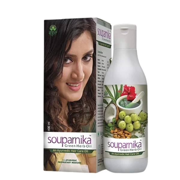 Souparnika Green Herbal Hair Oil Souparnika Green Herbal Hair Oil