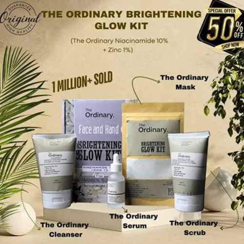The Ordinary Face & Hand Brightening Glow Kit