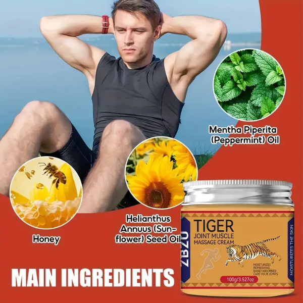 Tiger Muscle Massage Cream Tiger Muscle Massage Cream