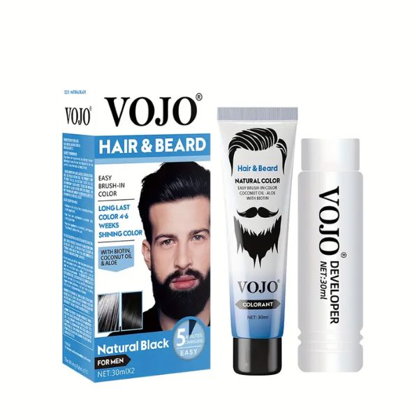 Vojo Hair Beard Dye Shampoo