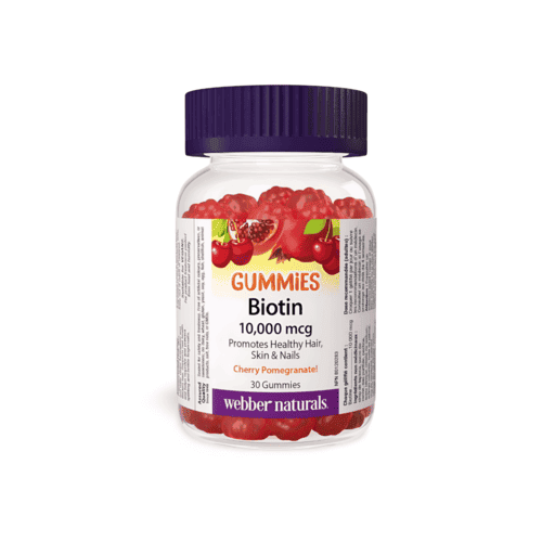Webber Naturals Biotin Gummies