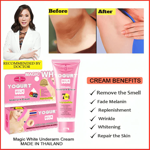 Yogurt Milk Underarm Whitening Cream