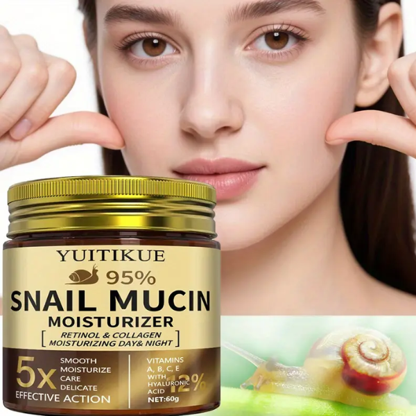 Yuitikue 95% Snail Slime Moisturizing Cream