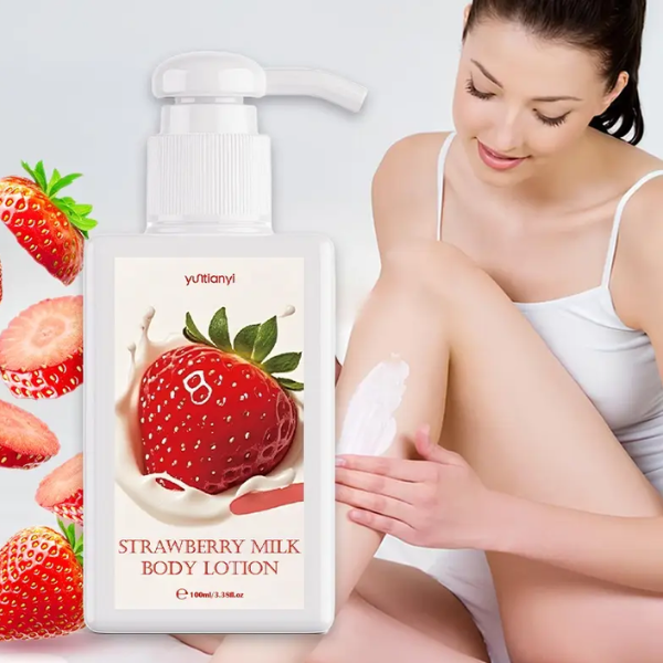 Yuntianyi Strawberry Milk Body Lotion