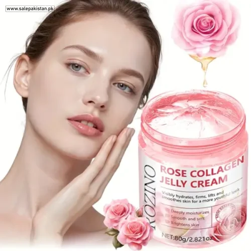 Instant Tighten Lift Rose Collagen Jelly Cream