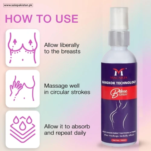 Macaria Breast Enlargement Spray