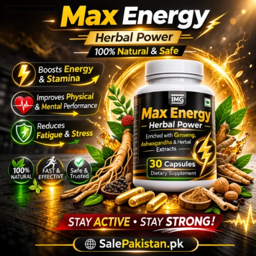 Max Energy Herbal Power Capsule In Pakistan