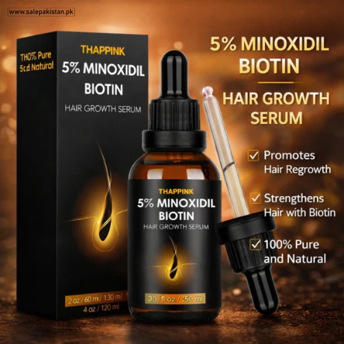 Minoxidil 5% Biotin Hair Growth Serum