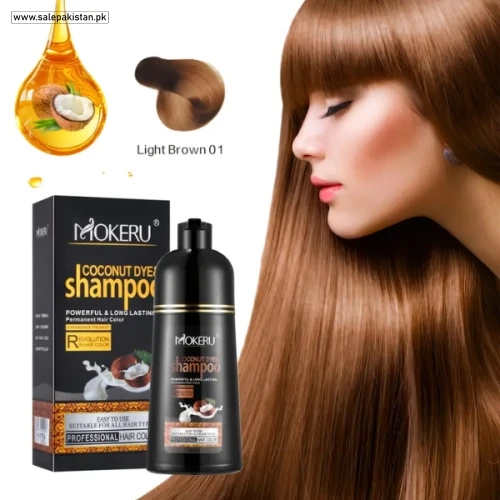 Hair Dye Shampoo With Coconut Oil
