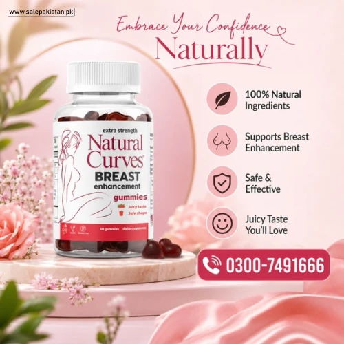 Natural Curves Breast Enhancement Gummies Price in Pakistan