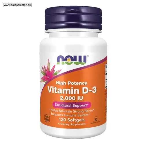 Now Vitamin D-3 2000Iu, 120 Ct