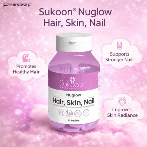 Nutrify Nuglow Premium Hair Skin Nail Tablets In Pakistan