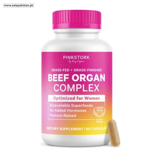 Pink Stork Beef Organ Complex Capsules Price in Pakistan