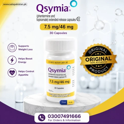 Qsymia Capsules 7.5mg/46mg Price in Pakistan