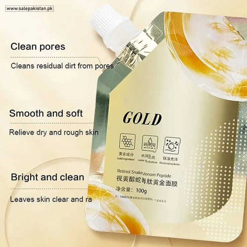 Retinol Gold Mask + 1pc Mask Brush