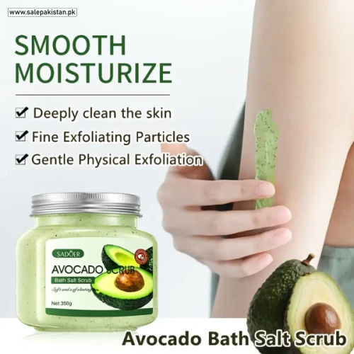 Sadoer Avocado Bath Salt Scrub Sadoer Avocado Bath Salt Scrub