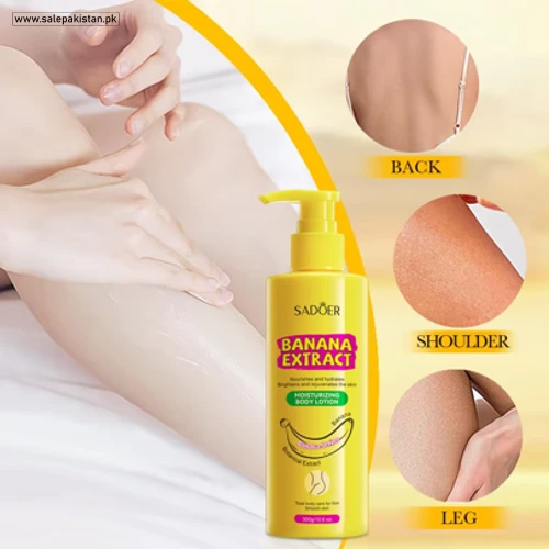 Sadoer Banana Extract Moisture Hand Cream