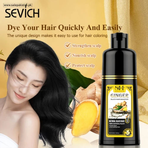 Sevich Ginger Black Hair Shampoo