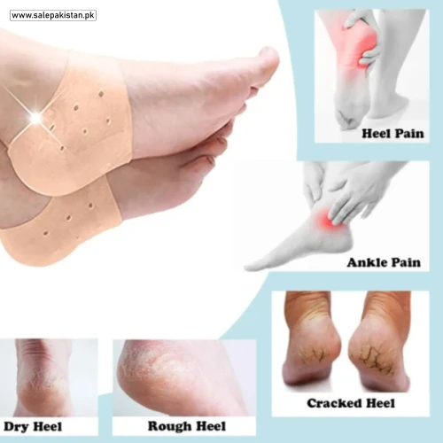 Silicone Shoe Heel Anti Crack Set