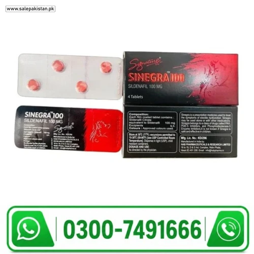 Sinegra 100mg Tablets Price in Pakistan