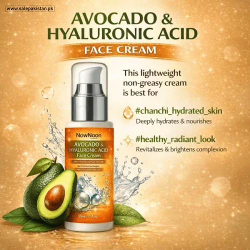 Avocado And Hyaluronic Acid Facial Cream