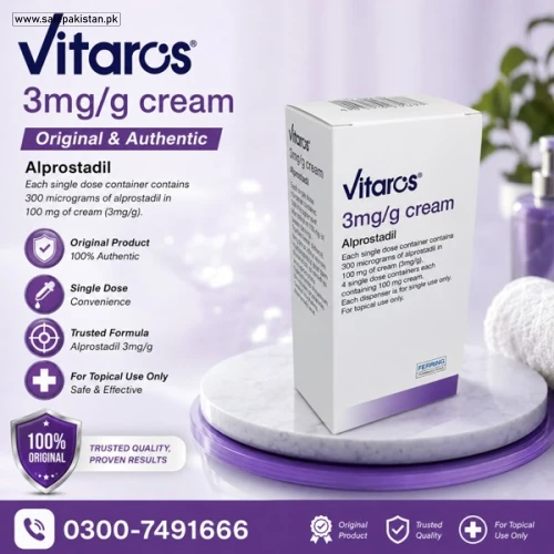 Vitaros Cream Price in Pakistan