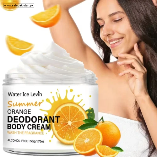 Water Ice Levin Orange Full Body Deodorant Cream