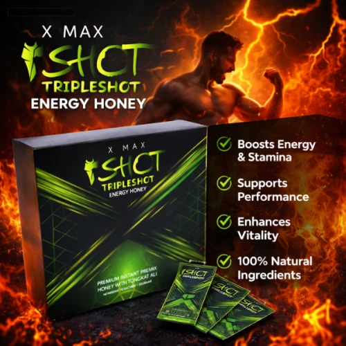 X Max Triple Shot Energy Honey Price In Pakistan