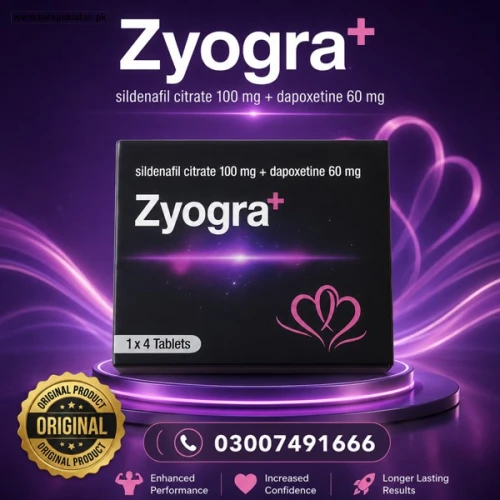 Zyogra Tablets Price in Pakistan